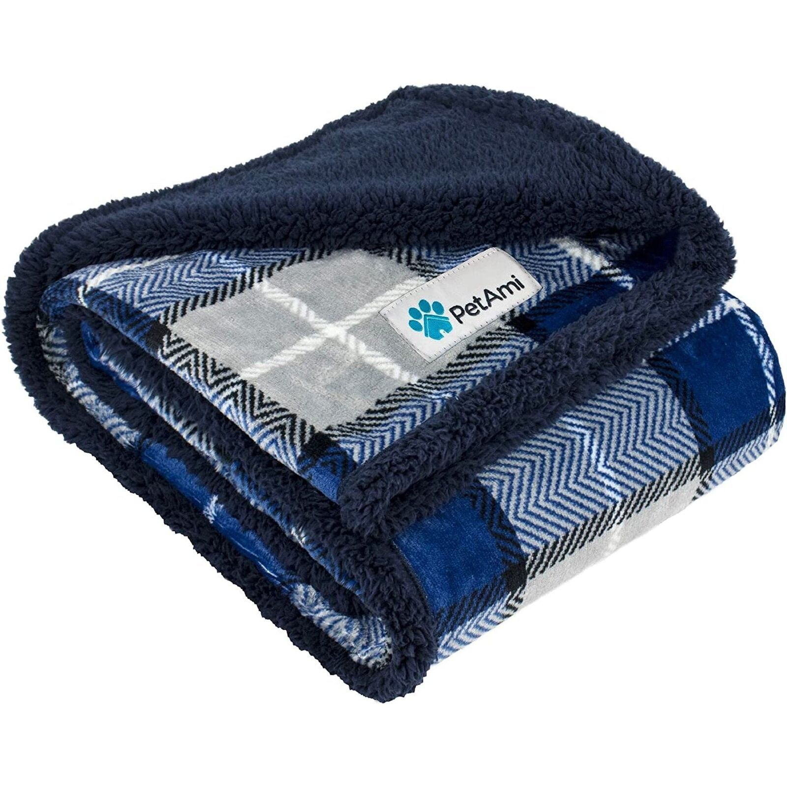 Luxurious Sherpa Fleece Reversible Dog Blanket