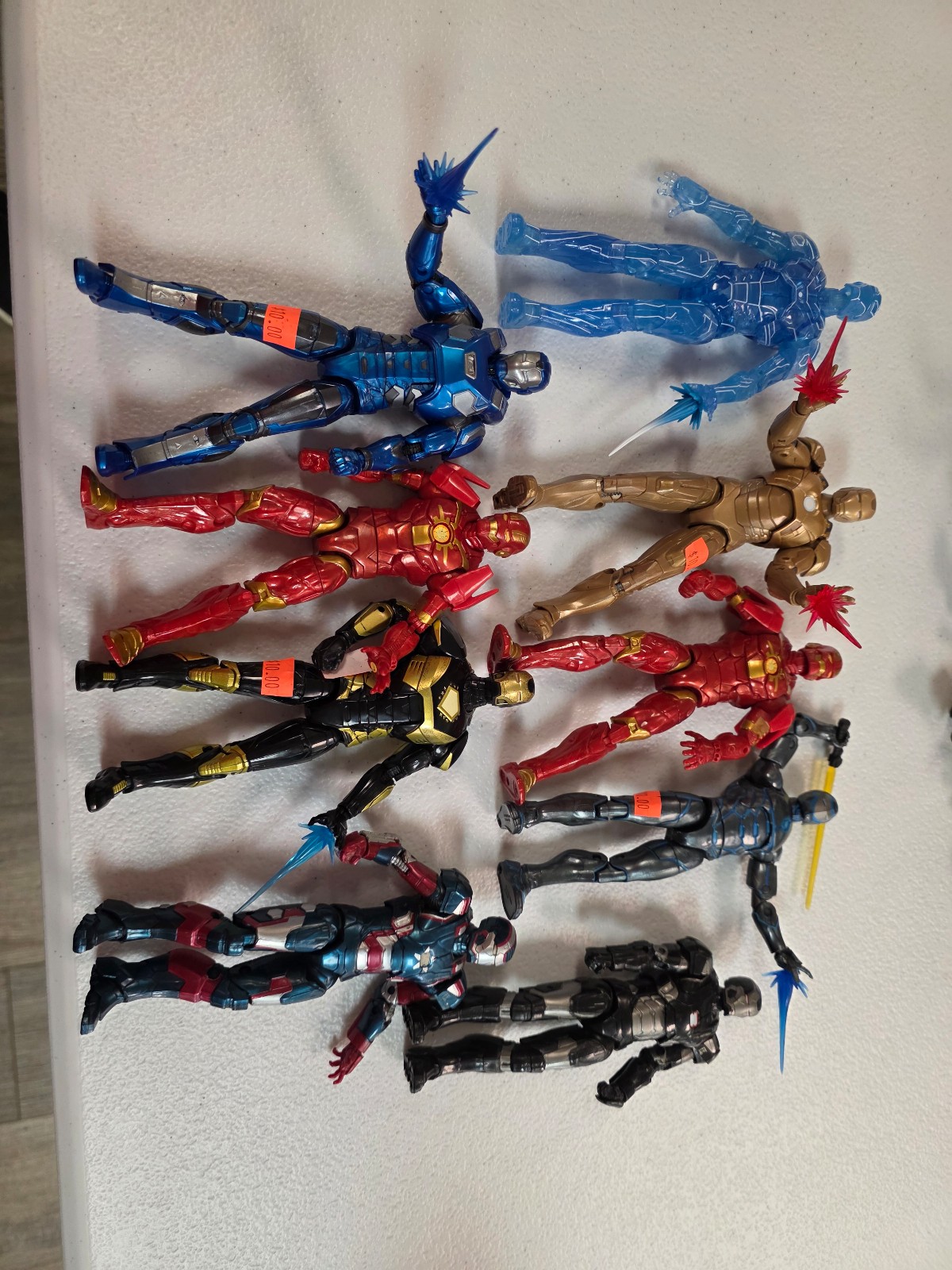 Marvel Legends lot hasbro Ironman collection