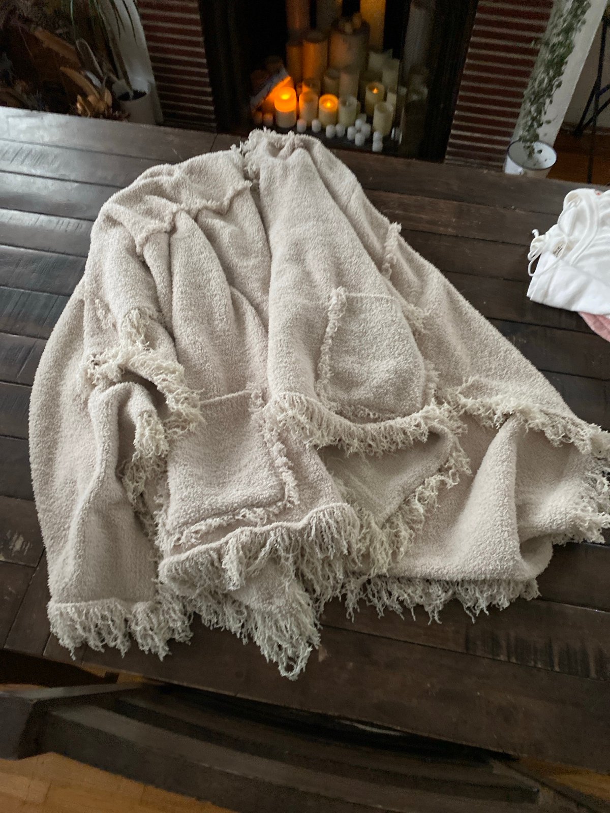 Barefoot Dreams CozyChic Fringe Poncho