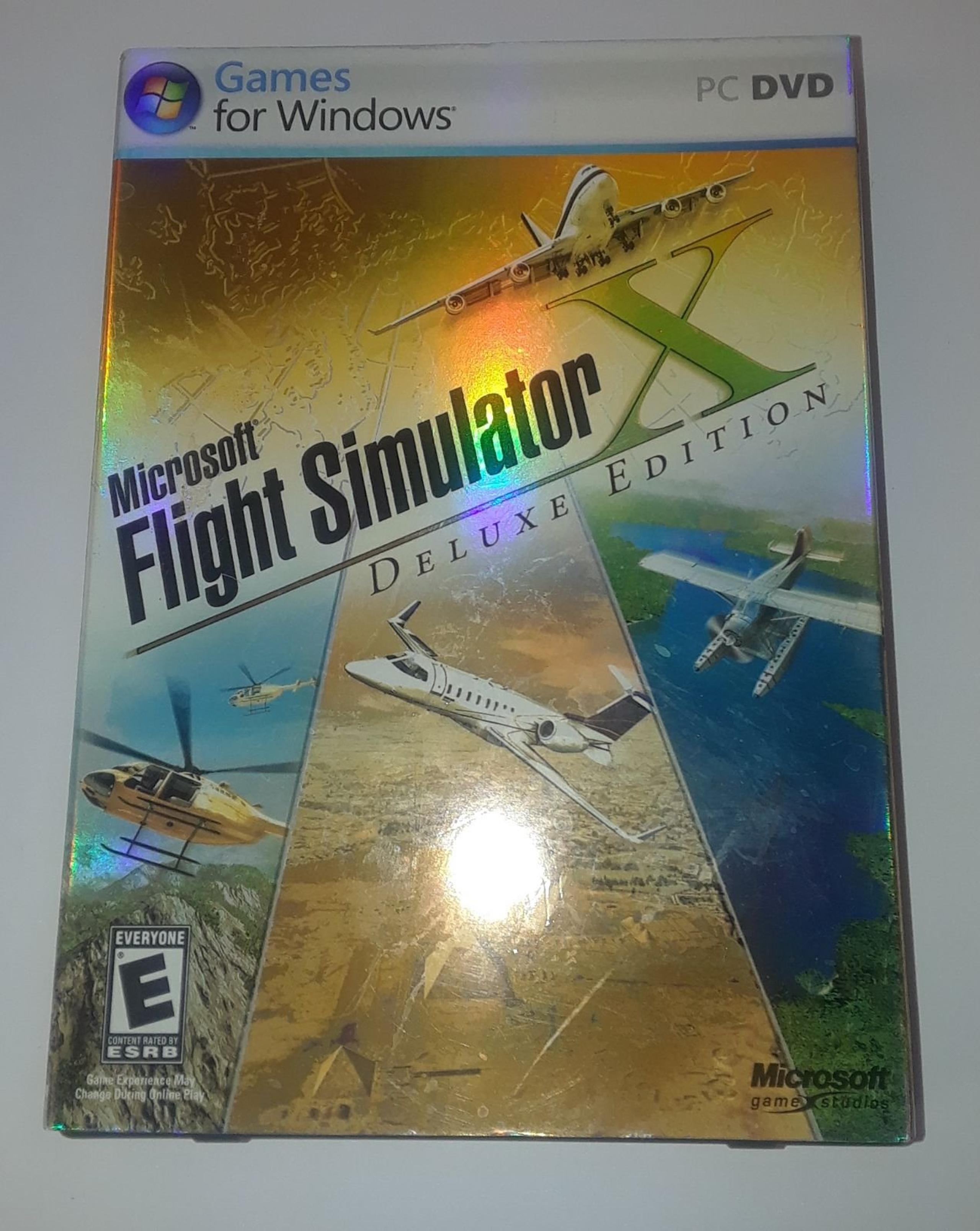Microsoft Flight Simulator PC DVD