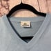Lacoste Sweater Vest Mens 6 L Blue V-Neck Crocodile Logo Golf Preppy Academia