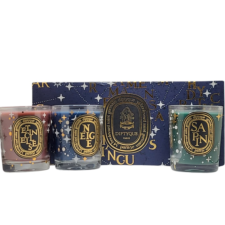 Diptyque Limited Edition Holiday Candle Set 3 x 2.4oz *New*