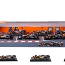 Brand New Burago MacLaren 1:43 Formula Racing Cars