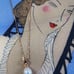 Pearl necklace single pearl freshwater