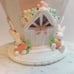 Cupcakes and Cashmere Easter Bunny Cupcake Gingerbread Led Light Up House 11 H