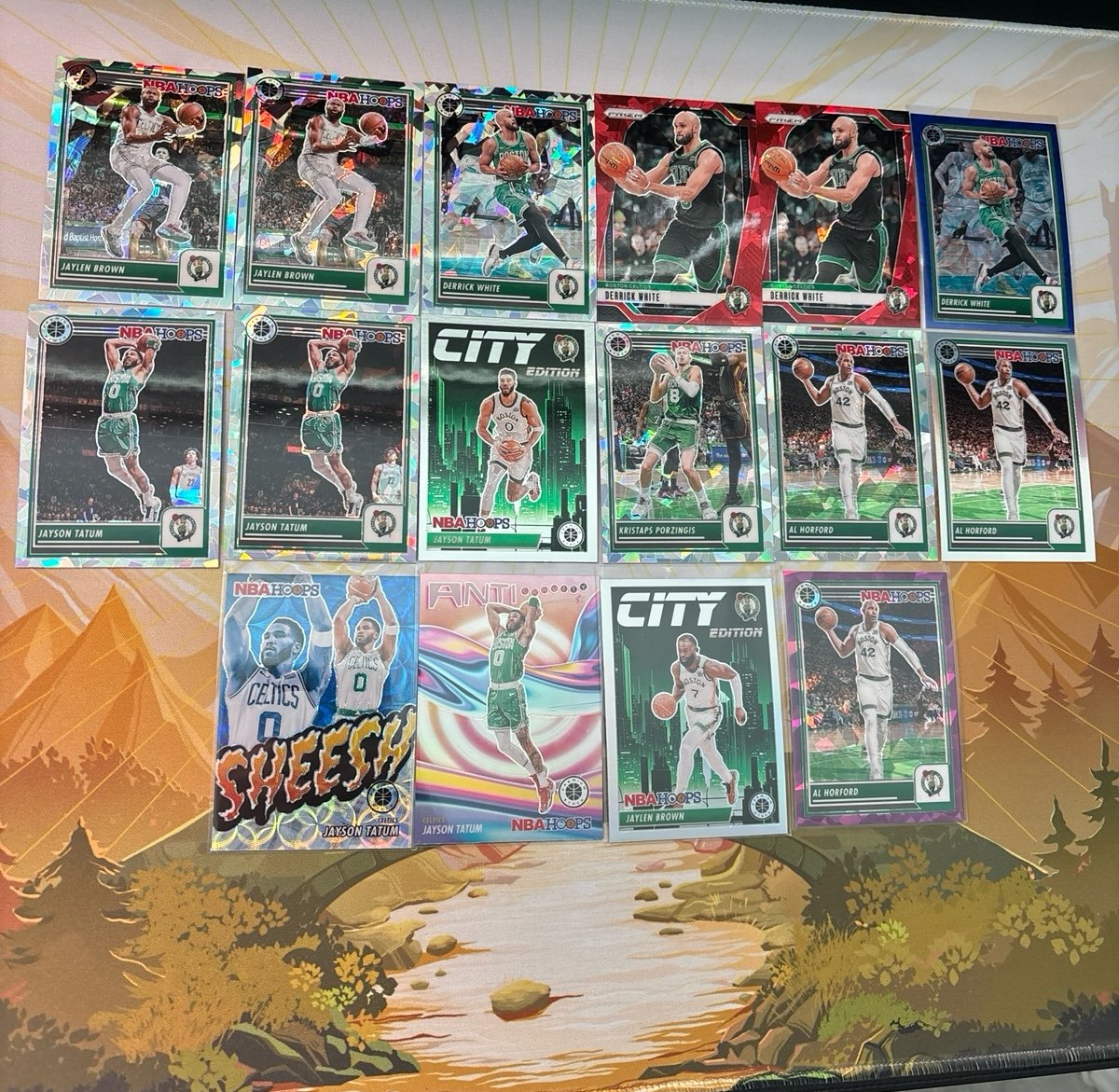 Boston Celtics Silver Card Lot