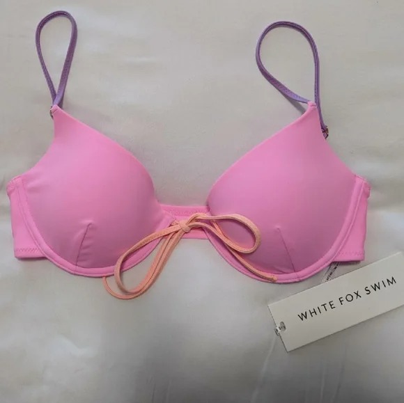 Pink Stand Out Bikini Top