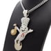 DOUGH BOY MONEY BAG &20 STAINLESS CHAIN