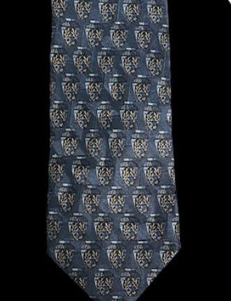Ermenegildo Zegna Blue Silk Tie Made in Italy