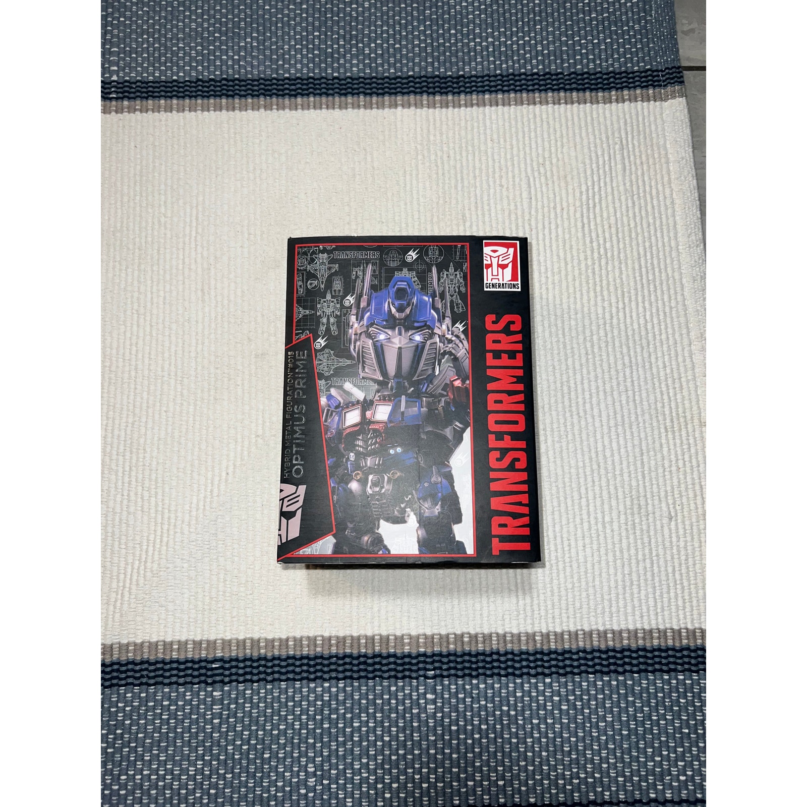 Rare Transformers Hero Cross Optimus Prime Hybrid Metal Figuration #15 Figure