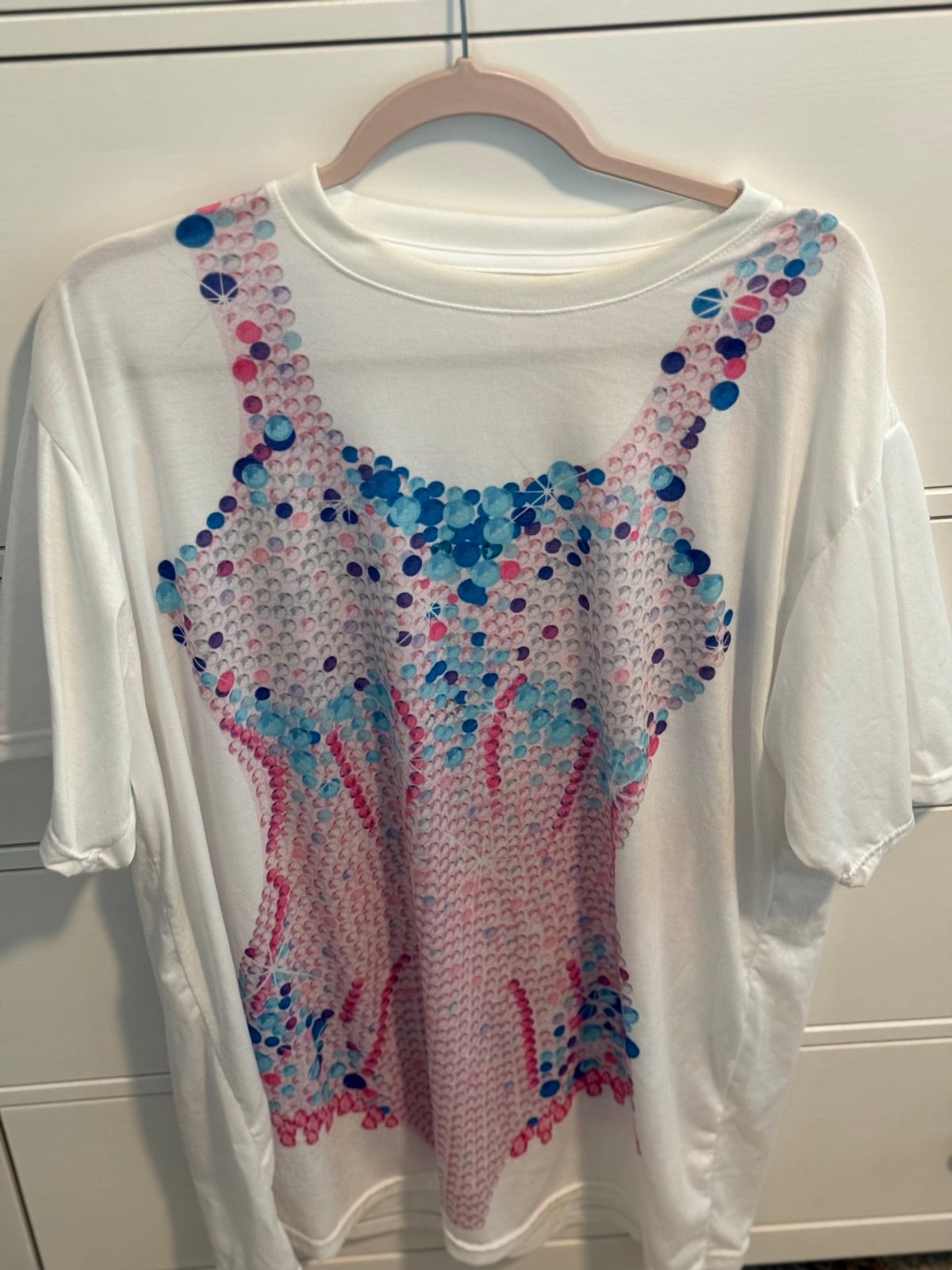 Eras Tour Lover Era Inspired Oversized tee