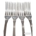 Reed & Barton KINGS Dinner Forks, Set of 4 Vintage Silver Plated Flatware