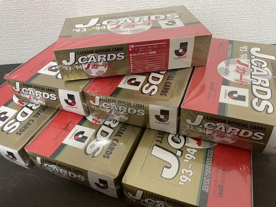 J.CARDS 93〜94 J Card 7BOX (30 packs) EPOCH Co., Ltd. J League