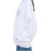 RARE Brandy Melville Boston Sweatshirt Embroidered Pockets S M L Cut Neck