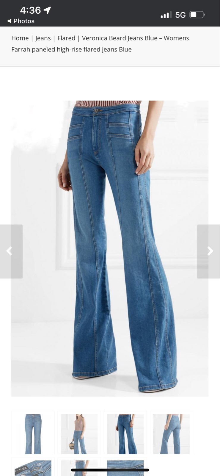 High waist Flare Jeans