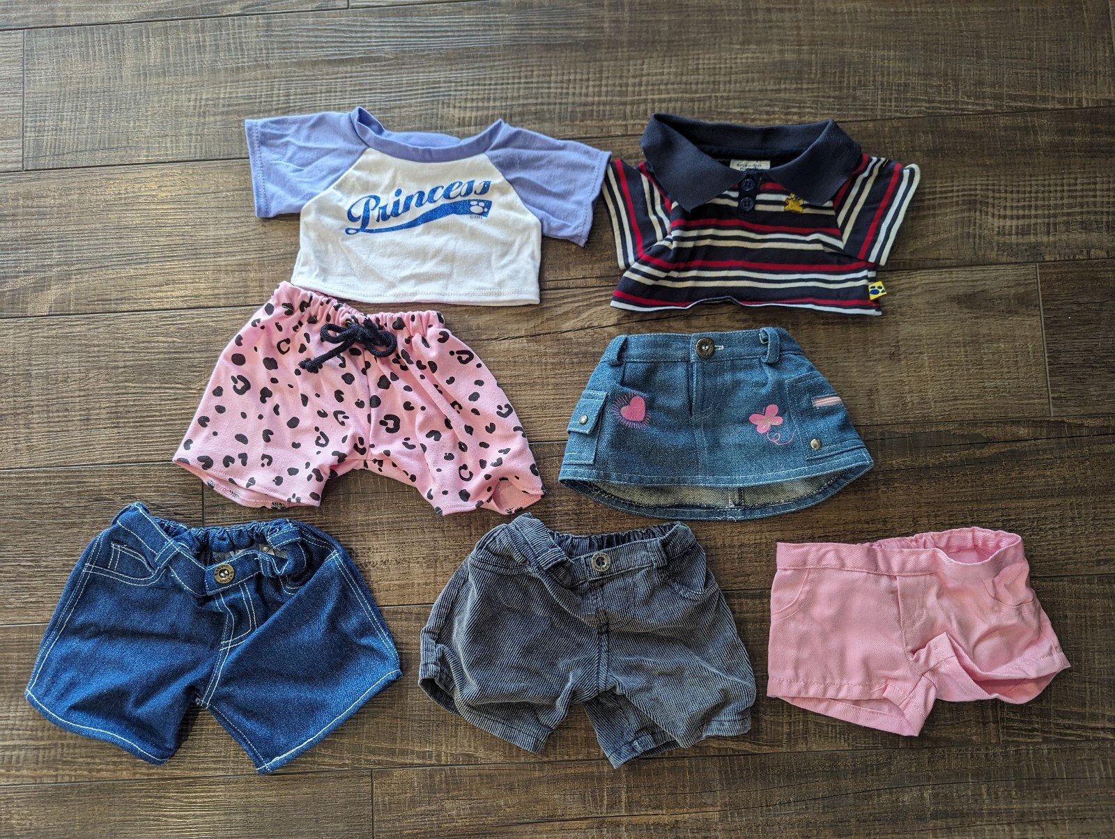 PICK ONE Build A Bear Clothing Skirts Shirts Shorts *Please Read*