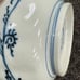 Japan Imari Plate Blue & White Porcelain Arita KEN Qianlong Edo 1780-1860