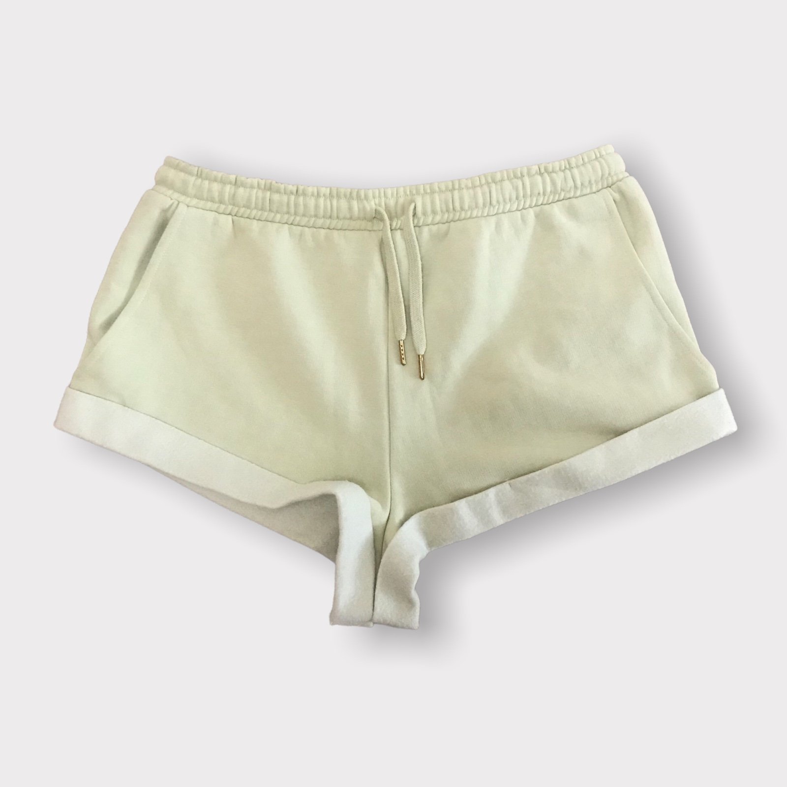 We Wore What Pull On Sweat Short Solid ZWY Hay XL