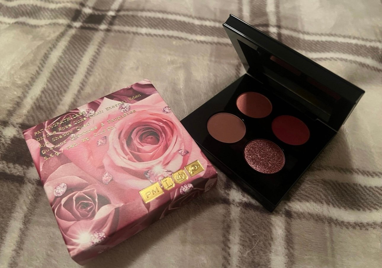 NEW NWB PAT McGRATH LABS Divine Rose Luxe Quad Pink Palette Rose EYESHADOW