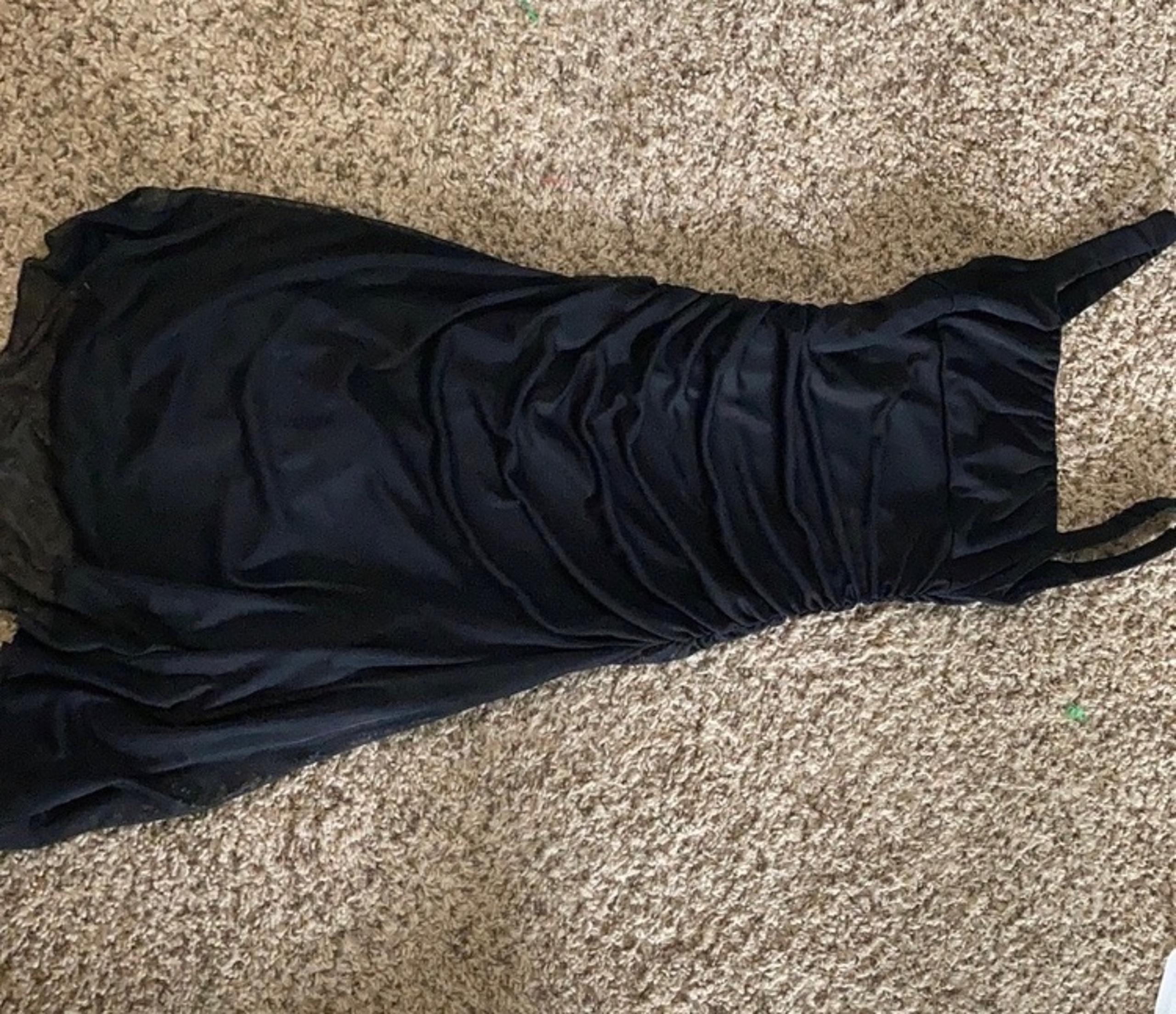 Black cocktail dress