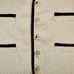 King Ranch Mens Tweed Western Cowboy Civil War Style Vest with Wood Buttons | L