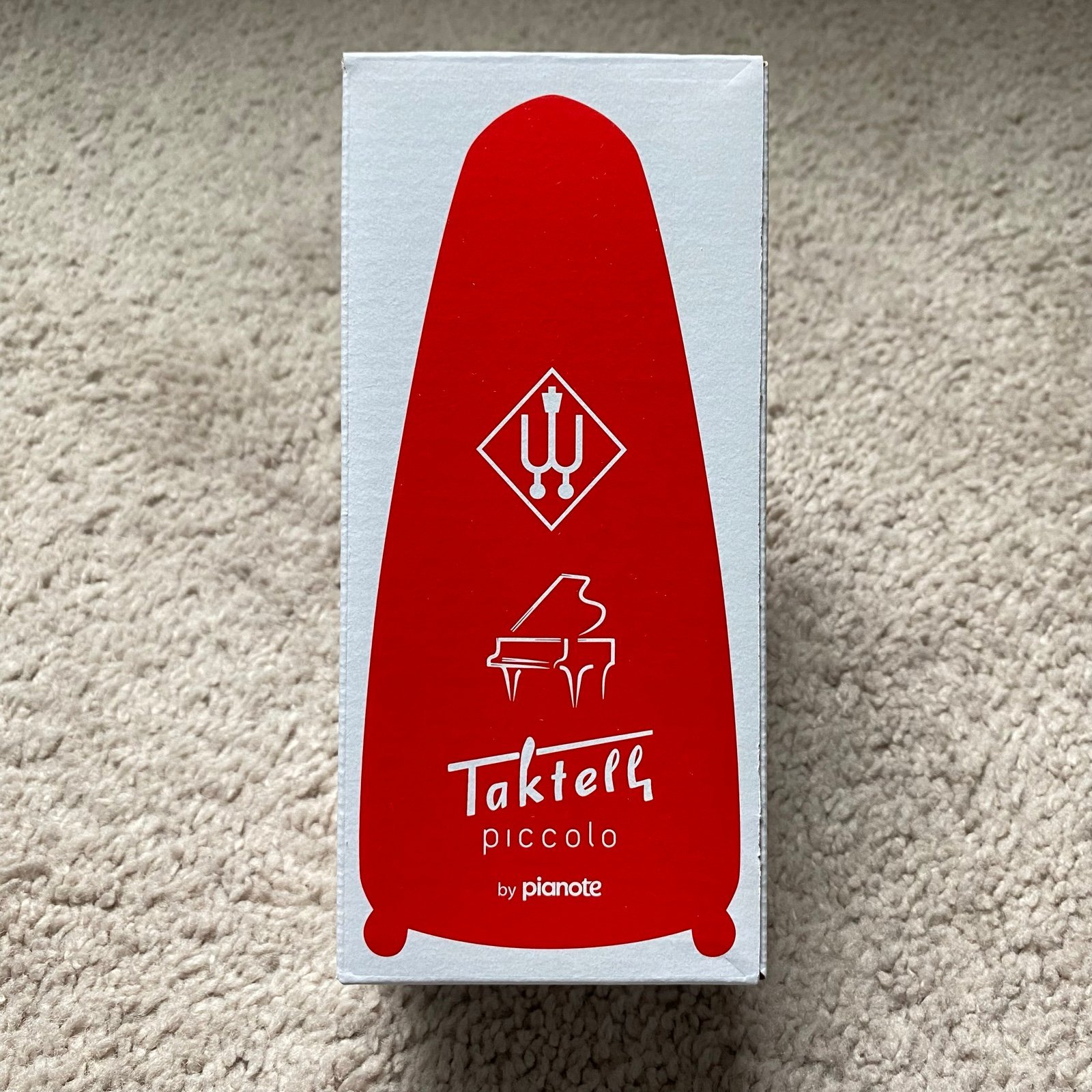 Wittner Taktell Piccolo Metronome Red