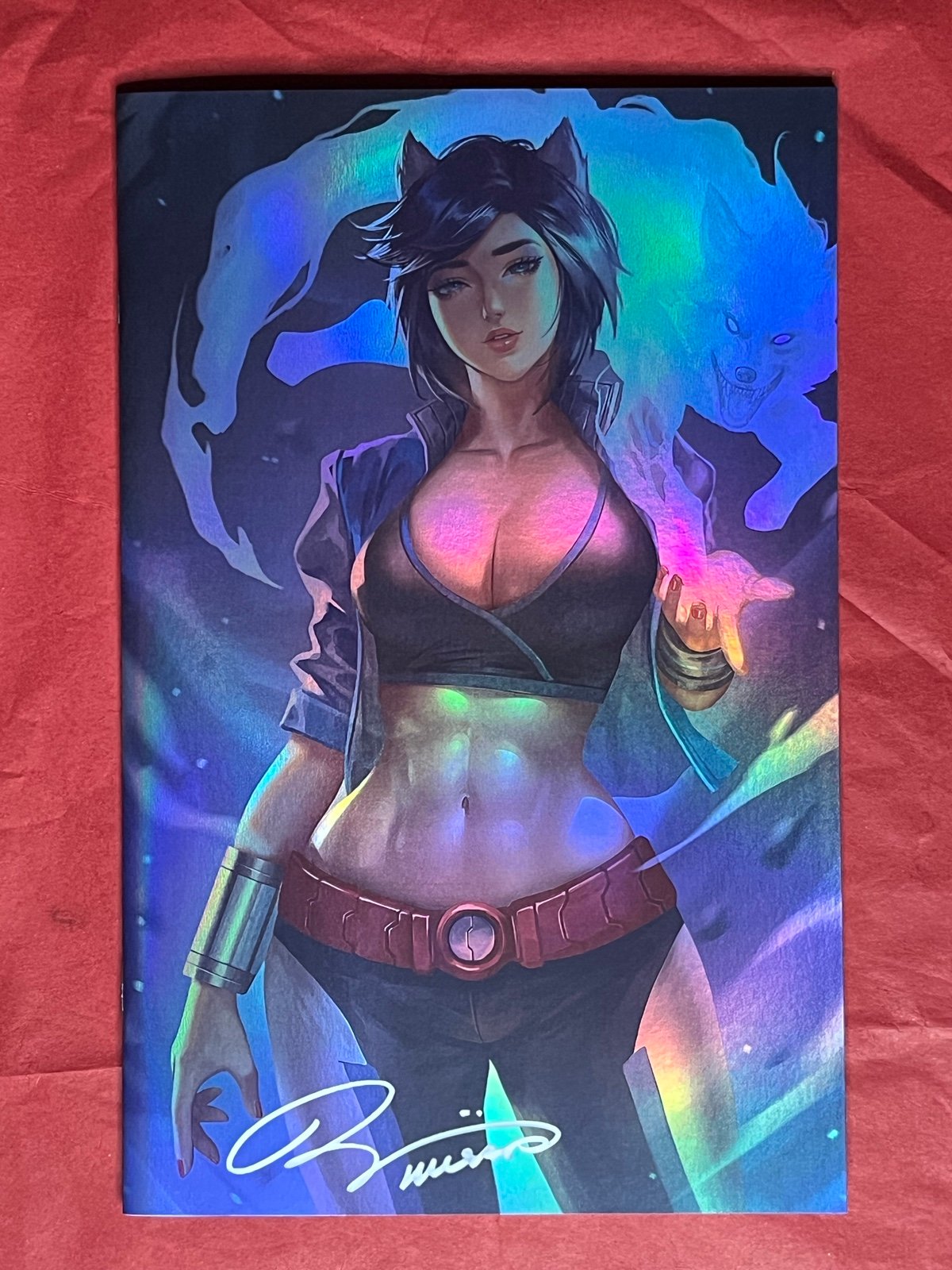 Persuasion 5 kickstarter Nopsey Virgin FOIL Variant signed by Kincaid with COA