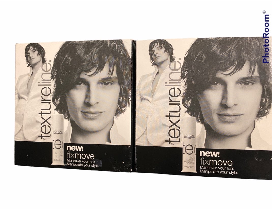Lot of 2 L'O'REAL Artec Texture Line FixMove Kits. Shampoo, Conditioner, Gel