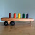 Vintage Holgate Auto Peg Truck Wooden Toy Truck with Trailer