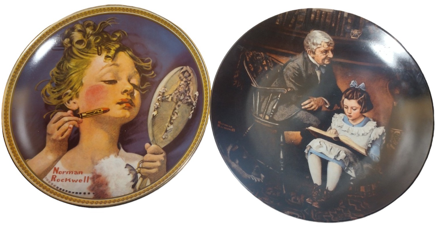 Norman Rockwell Collector Plates
