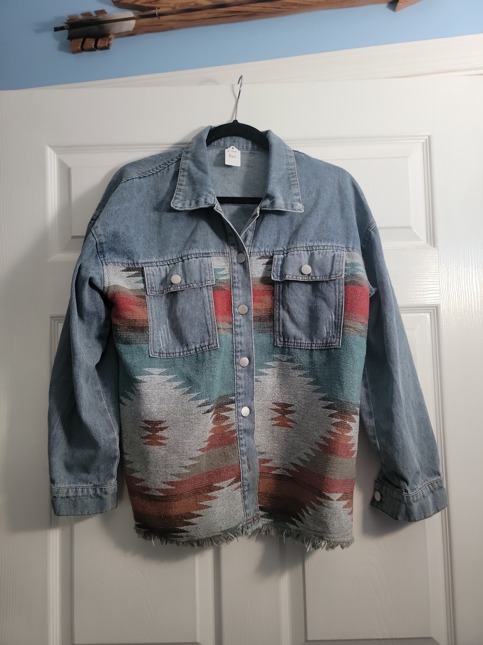 NWT Western Flare Speciality Jean Jacket
