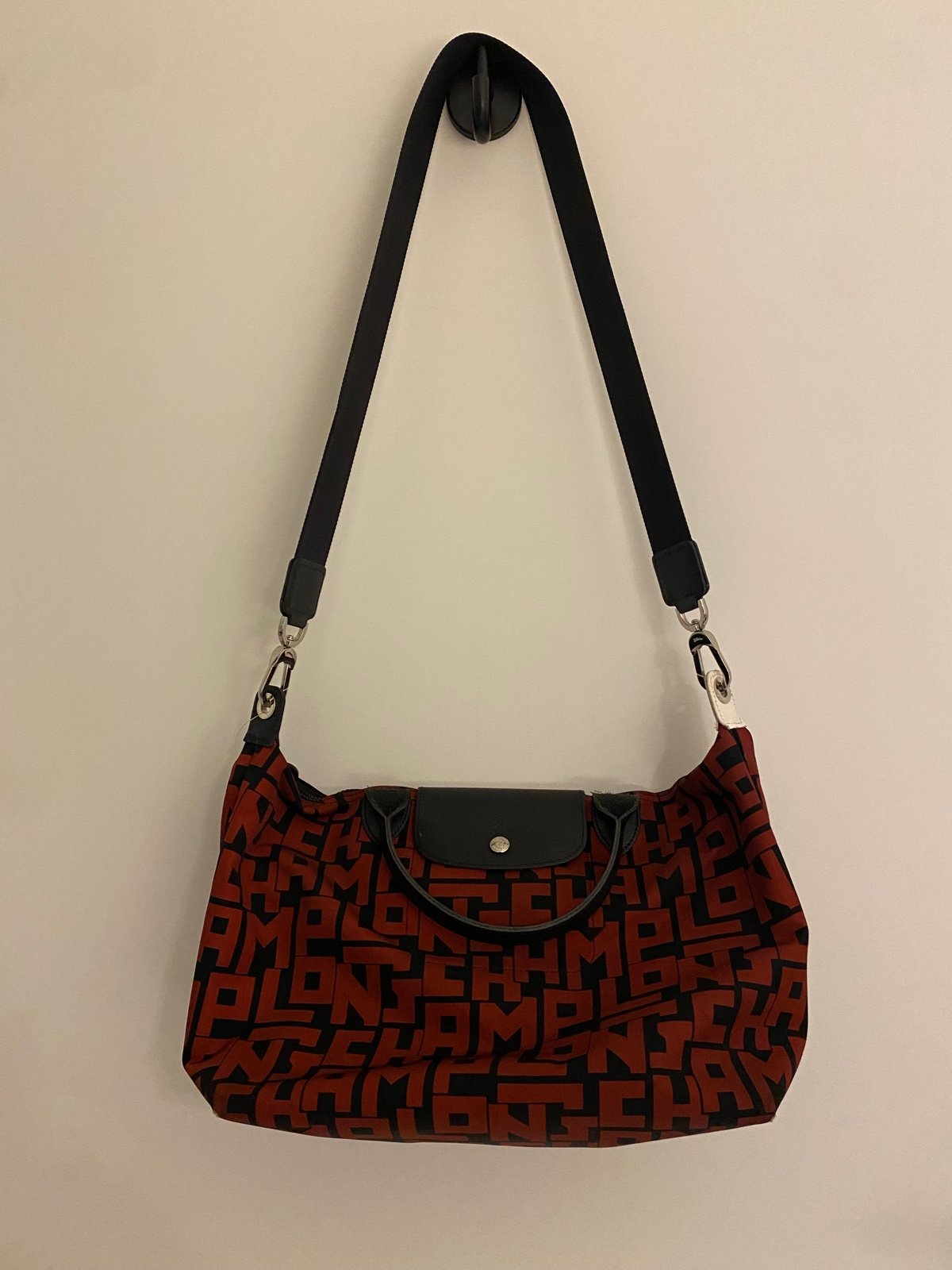 Longchamp le pliage LGP black brick large