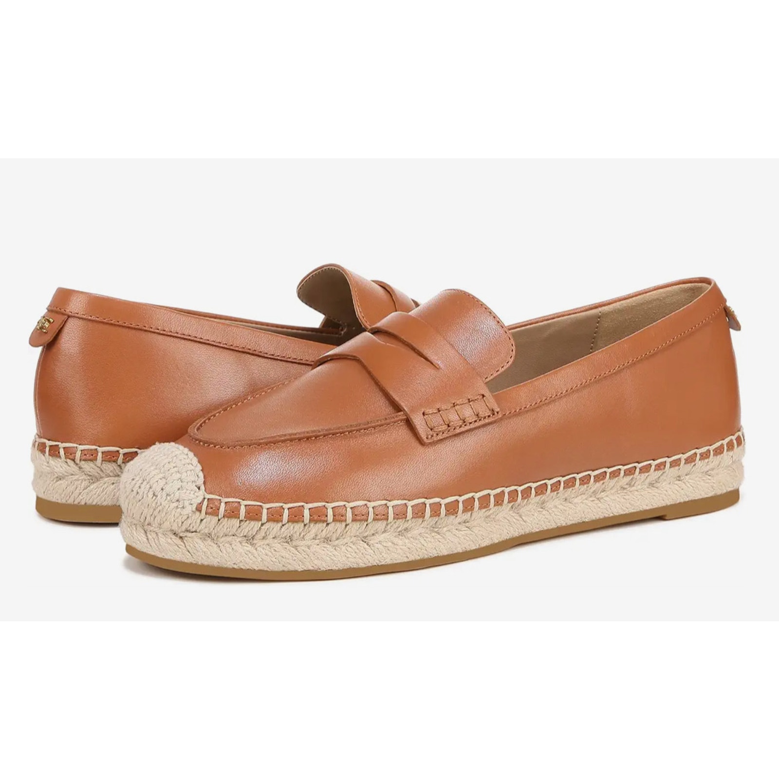 NEW - Women's Sam Edelman KAI, SADDLE LEATHER Espadrille Size 8 (140)