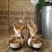 Authentic Michael Kors Genuine Leather Platform Sandals