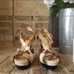 Authentic Michael Kors Genuine Leather Platform Sandals
