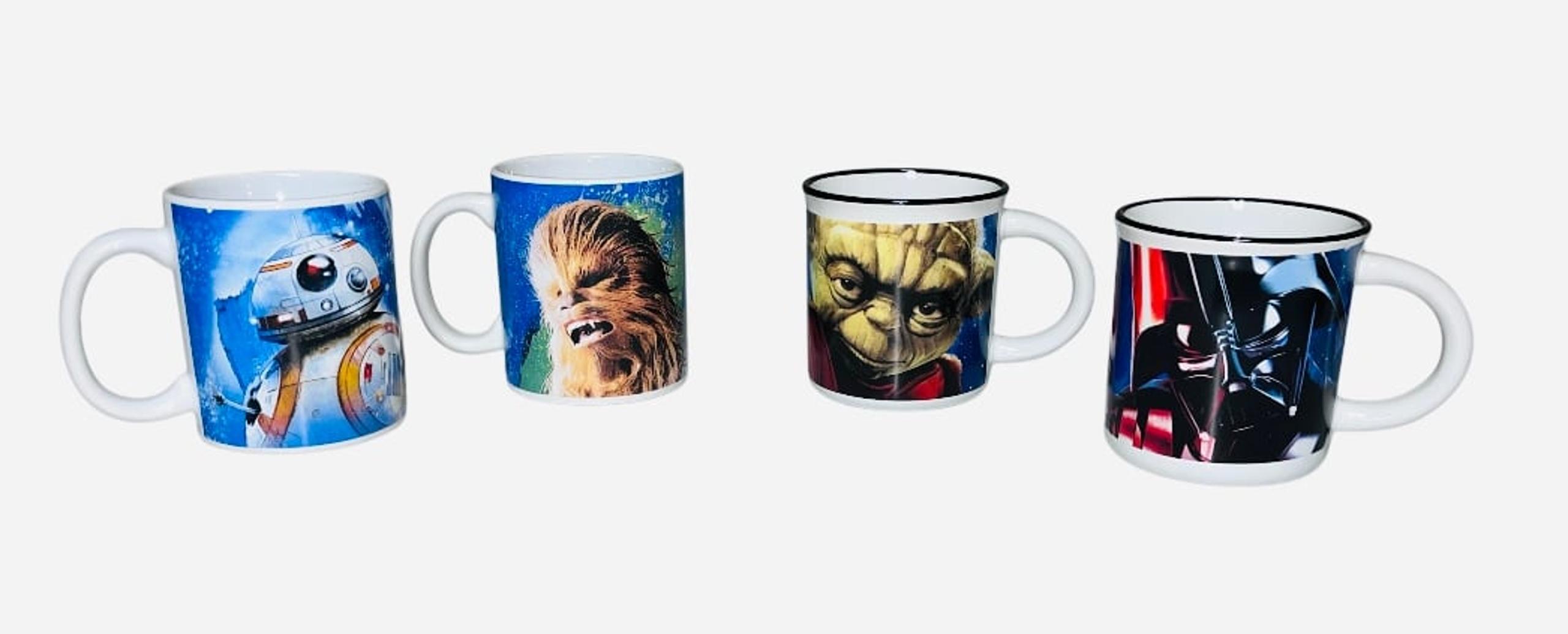 Vintage Star Wars coffee mugs
