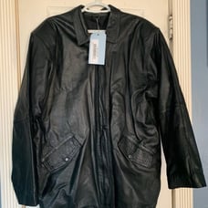 Vintage San Juan Handmade Leather Jacket One of a Kind