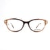 Bebe Eyeglasses Frames BB5168 200 TOPAZ GRADIENT Brown Gold Crystals 53-17-140