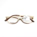 Bebe Eyeglasses Frames BB5168 200 TOPAZ GRADIENT Brown Gold Crystals 53-17-140