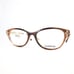 Bebe Eyeglasses Frames BB5168 200 TOPAZ GRADIENT Brown Gold Crystals 53-17-140