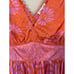 Poupette St. Barth Bessie Sleeveless Mini Dress Pink Daisy Viscose Satin Size M