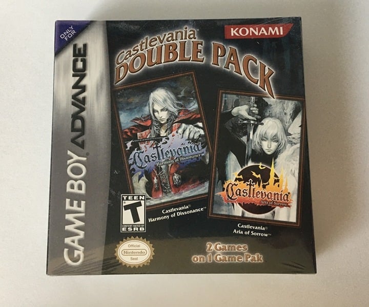 CASTLEVANIA DOUBLE PACK for NINTENDO GAMEBOY ADVANCE