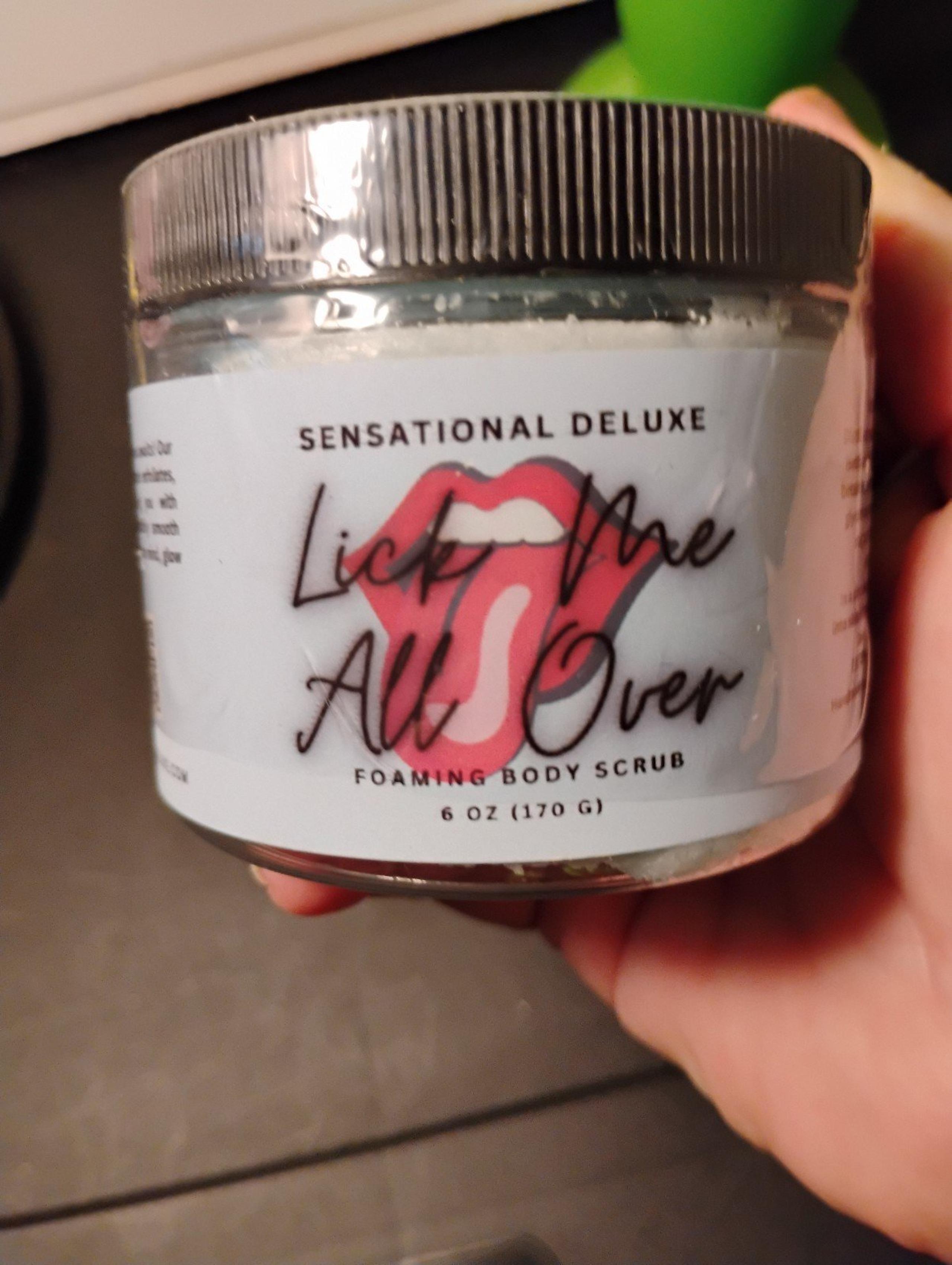 Whipped body scrub