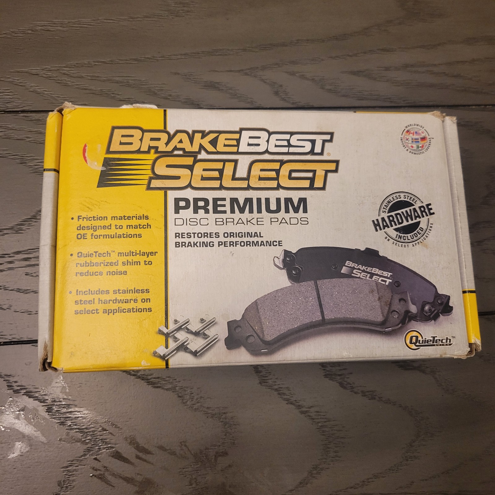 BrakeBest Select Ceramic Premium Disc Brake Pads SC1169A (NEW)