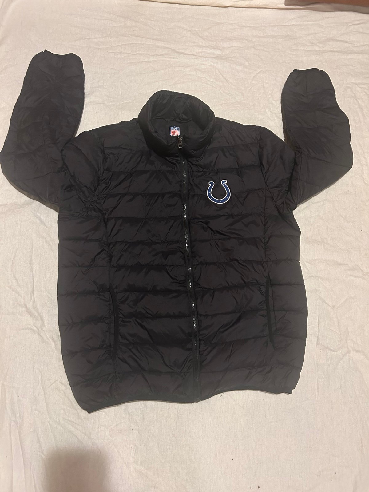 Indianapolis Colts G-III Nylon Embroidered Zip up Jacket (Men’s L)