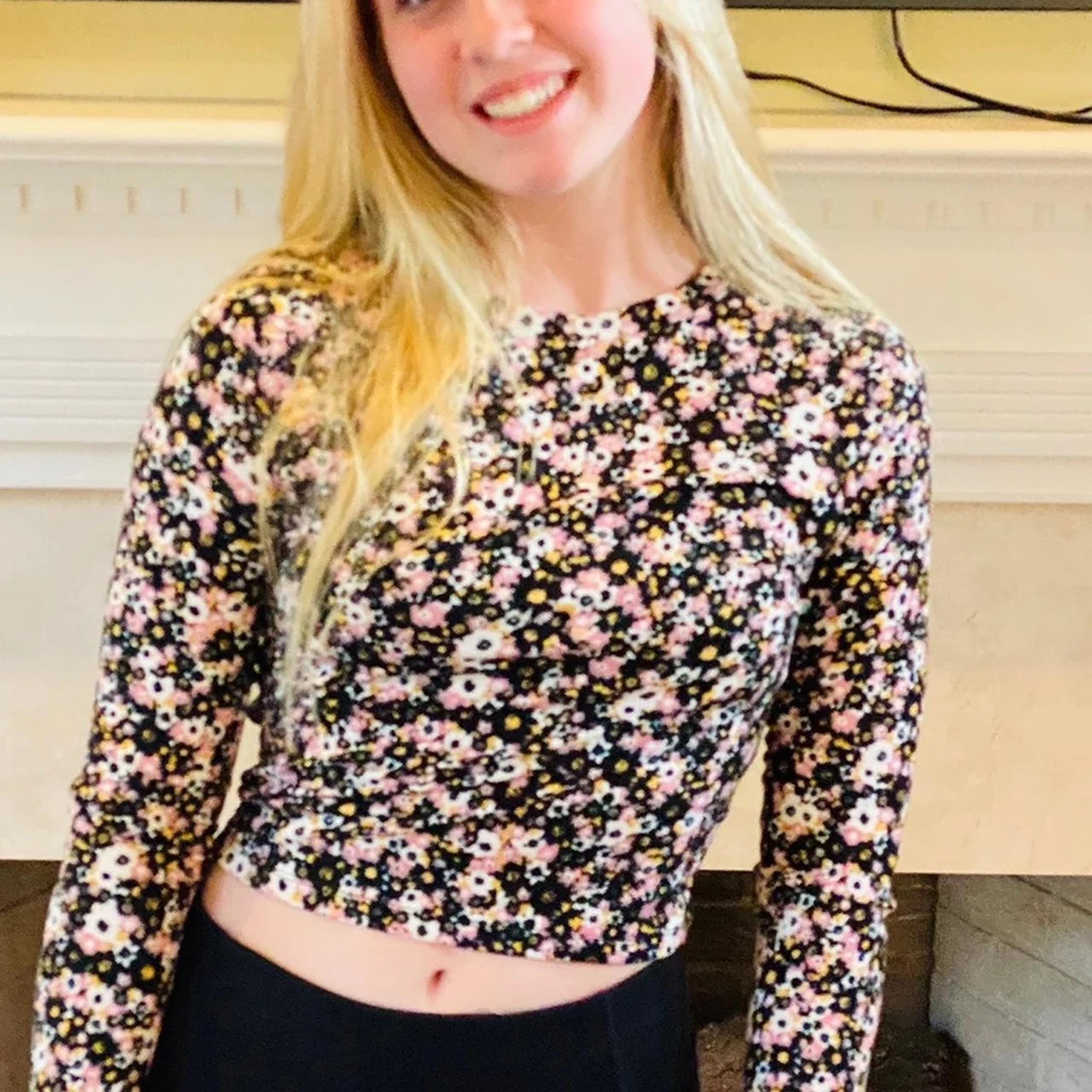 Floral Crop Top