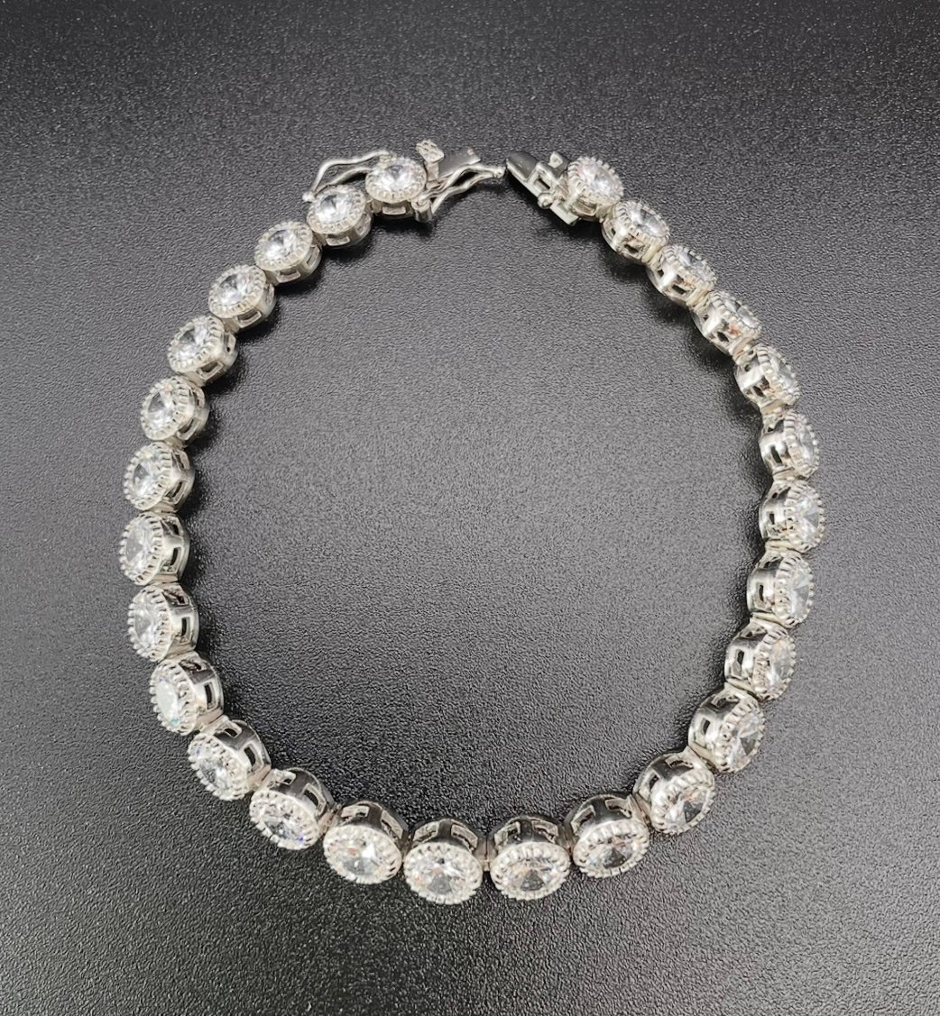 Women Solid 925 Sterling Silver Bracelet