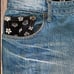 Embroidered jeans japanese koi fish evisu tamashii y2k