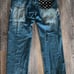 Embroidered jeans japanese koi fish evisu tamashii y2k
