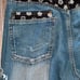 Embroidered jeans japanese koi fish evisu tamashii y2k